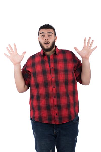 عکس آدم چاق و لاغر