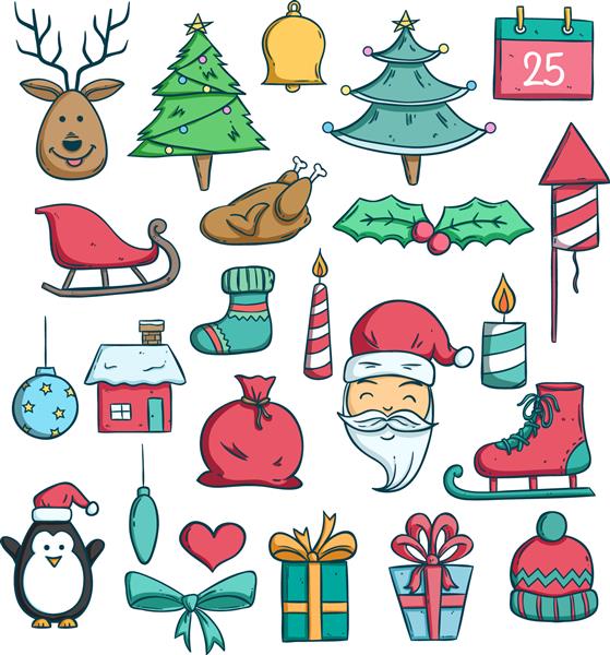 عکس درخت کریسمس کارتونی