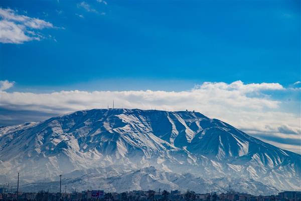 مناظر برفی کوهستان طبیعت ایران