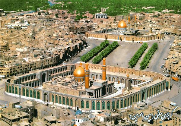 تابلو فرش مذهبی حرم امام علی (ع) نجف