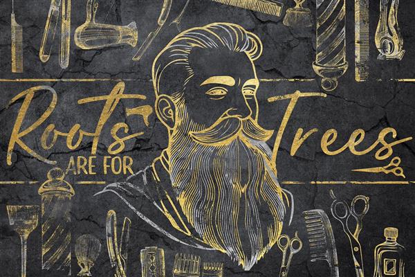  بک گراند ارایشگری مردانه