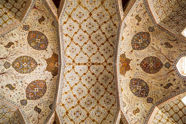 سقف عالی قاپو اصفهان، شاهکار هنر و معماری دوره صفویه