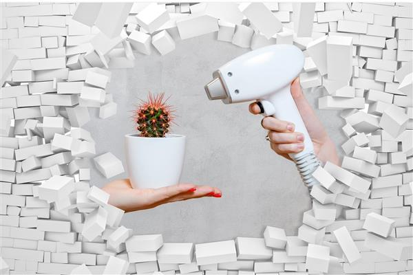 پوستر دیواری سه بعدی سالن لیزر و زیبایی