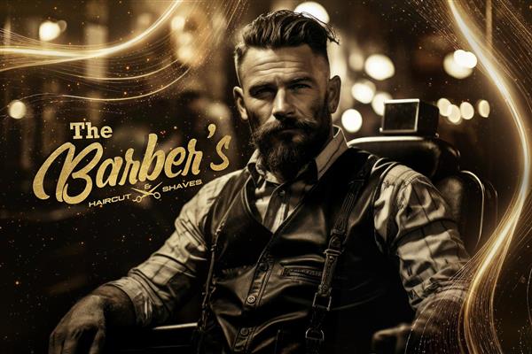  بک گراند ارایشگری مردانه