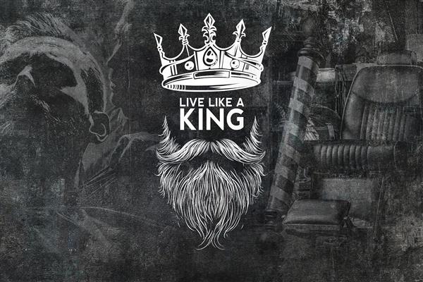  بک گراند ارایشگری مردانه