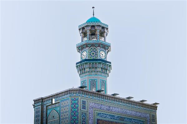 ساعت مشهد در اطراف حرم مطهر رضوی
