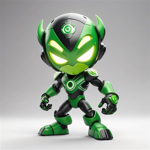 تصویر موجود فضایی طرح کارتونی اکشن