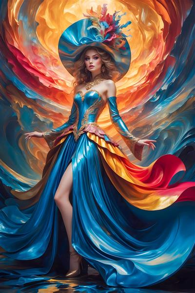 پرتره مجلسی با کلاه