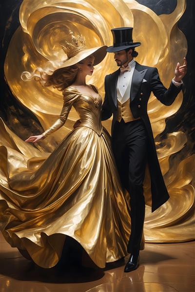 پرتره سلطنتی طلایی