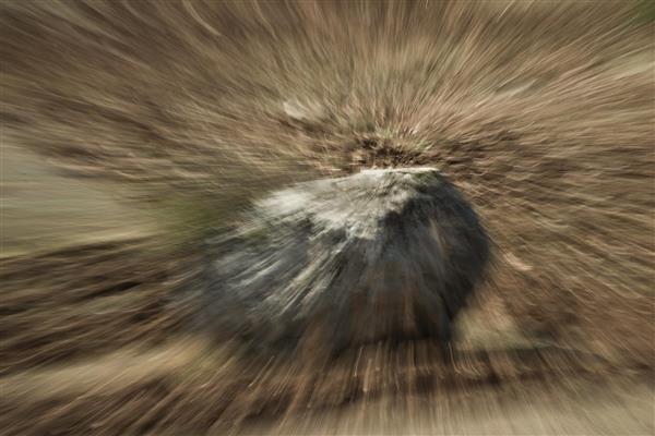 سنگ آسمانی: عکاسی منظره با سبک امپرسیونیسم انتزاعی از عناصر طبیعت