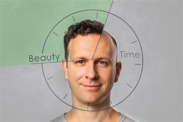 پوستر دیواری کاشت مو و مشاوره کاشت مو مخصوص دکور کلینیک زیبایی