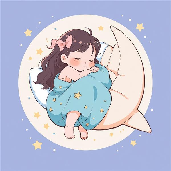 تصویر باکیفیت فیل آبی کوچک خوابیده روی زمین، طرح مینیمال برای تابلو