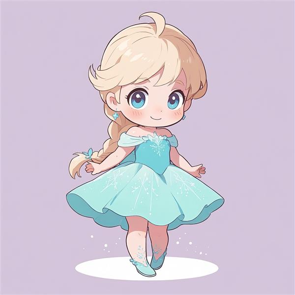 طرح فانتزی السا کوچولو انیمیشن فروزن