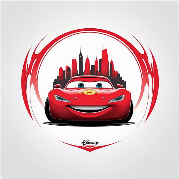 عکس مک‌کوئین در شهر با دایره ای قاب قرمز