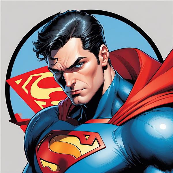 تصویر زمینه موبایل سوپرمن با لوگوی بزرگ در پس زمینه و تم تیره و مرموز