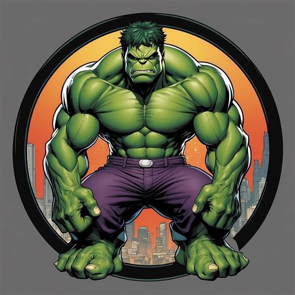 پوستر هنری چهره هالک مناسب تابلو دکوراتیو اتاق گیمینگ