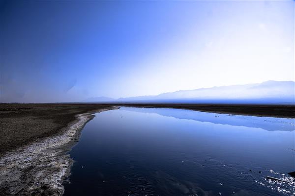 رودخانه ای زیبا در دل کویر