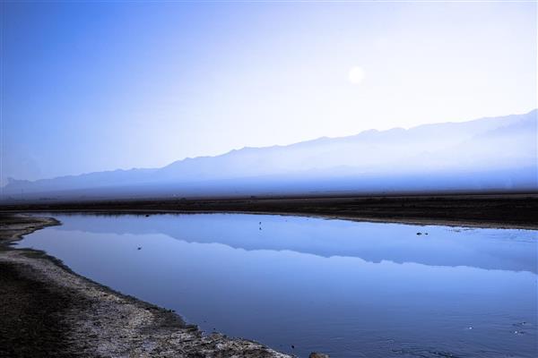 رودخانه ای زیبا در دل کویر