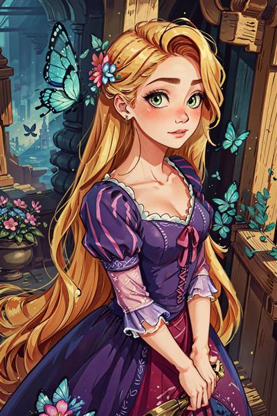 سایبورگ اسکلتی طلایی با چشم‌های سرخ و زره فلزی (ترسناک/سای فای)