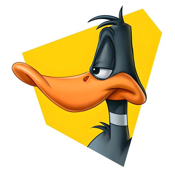 تصویر کارتونی دافی داک لونی تونز برای پوستر دیواری