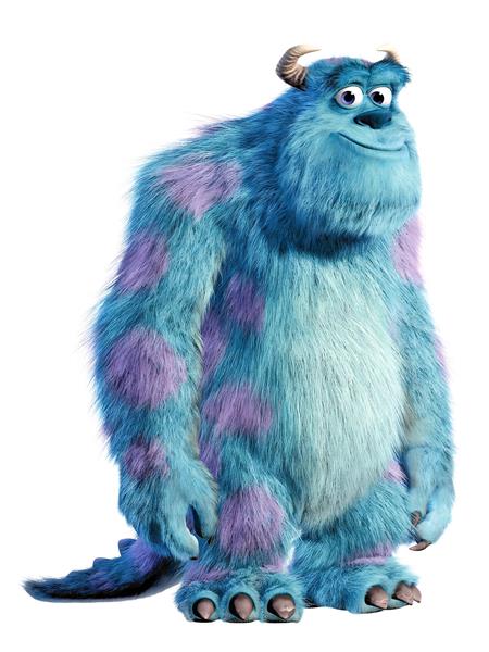 عکس کارتونی سالیوان (سالی) انیمیشن کارخانه هیولاها برای اتاق کودک