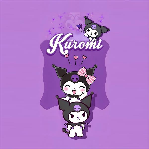 تصویر کورومی و دوستان در استایل لایت گاتیک برای پوستر اتاق نوجوان