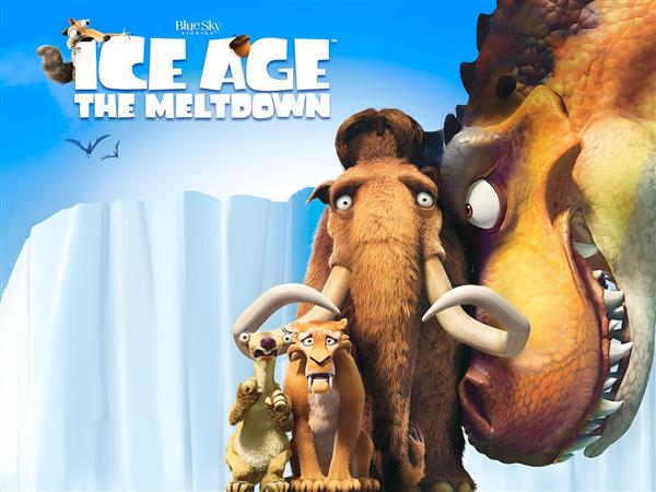 تصویر شخصیت‌های اصلی عصر یخبندان ۲ برای پوستر دیواری باکیفیت