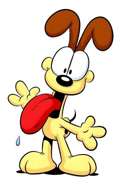 عکس کارتونی سگ گارفیلد (اودی) باکیفیت برای چاپ روی لیوان و پیراهن