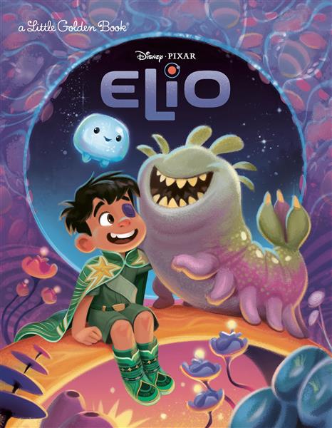 طرح الیو دیزنی و پیکسار با موجود فضایی سبز و بامزه برای پوستر کودک