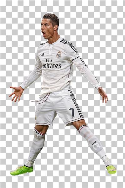 عکس رونالدو بازیکن فوتبال معروف رئال مادرید برای تابلو دکوراتیو اتاق