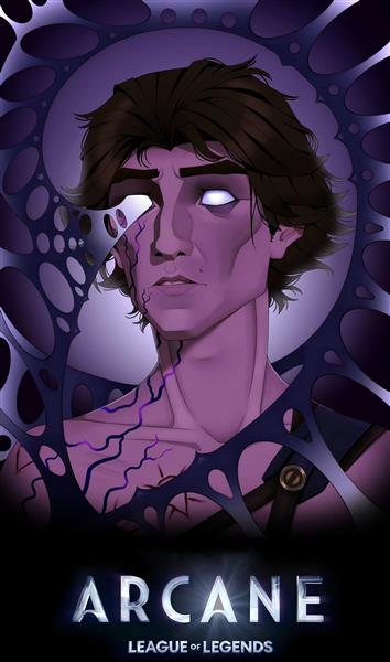 تصویر کلوزآپ پر از درد وای آرکین با دست‌های روی صورت