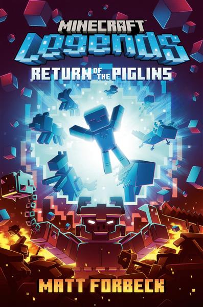 کاور کتاب ماینکرافت لجندز بازگشت پیگلین‌ها برای پوستر اتاق نوجوان