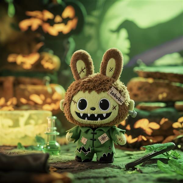 لبوبو فرانکنشتاین هالووین در آزمایشگاه ترسناک