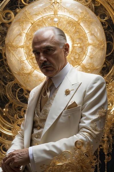 عکس باکیفیت پرتره مرد اشرافی کلاسیک برای چاپ تابلو دکوراتیو