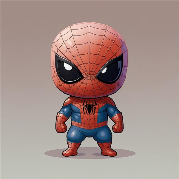 طرح مرد عنکبوتی باکیفیت با استایل فانتزی مدرن