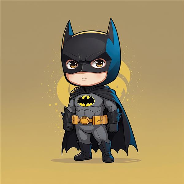 طرح بتمن مینیمال با پس‌زمینه طلایی و کیفیت بالا