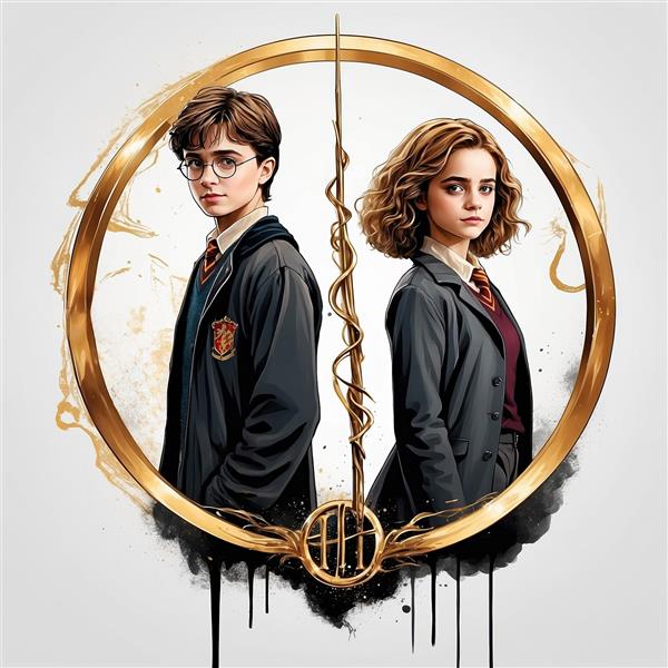 عکس هری پاتر و هرمیون فانتزی باکیفیت عالی