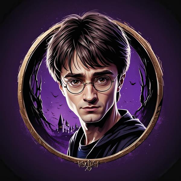 طرح هری پاتر کارتونی باکیفیت و فضای جادویی