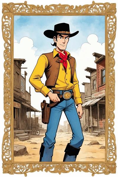 طرح لوک خوش شانس فانتزی در شهر چوبی