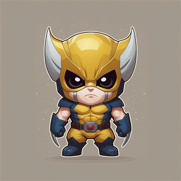 عکس وولورین فانتزی با پنجه‌های باز و کیفیت عالی