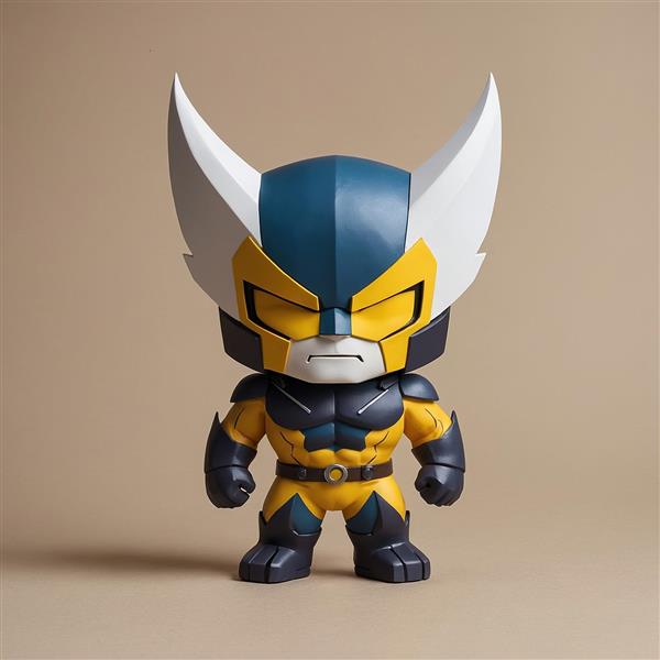 عکس اکشن فیگور ولورین فانتزی با طراحی مدرن