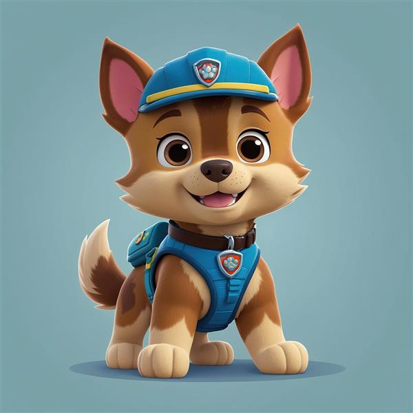 عکس چیس سگ نگهبان پلیس کارتونی باکیفیت
