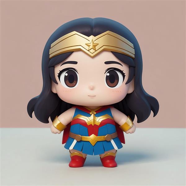 عکس عروسکی زن شگفت انگیز باکیفیت برای چاپ روی ماگ