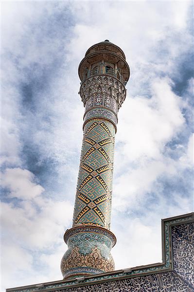 مناره مسجد امام زاده طاهر کرج