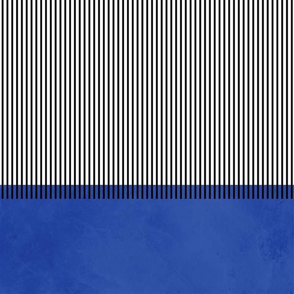 طرح مینیمال راه راه سیاه و سفید با بافت آبی تیره برای کاغذ دیواری مدرن اداری و اتاق جوان