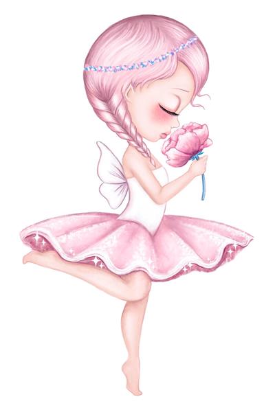 پوستر دیواری عمودی فرشته بال‌دار و گل رز برای دکوراسیون رمانتیک اتاق خواب عروس و سالن‌های زیبایی بانوان