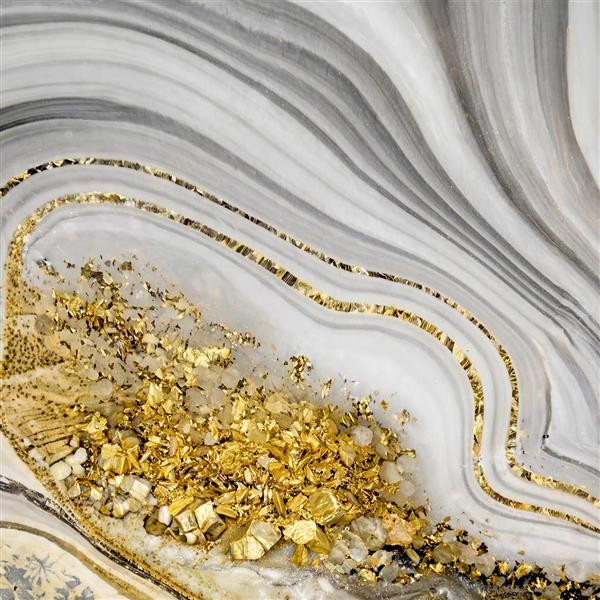 طرح بافت سنگ مرمر سفید و طوسی با پودر طلایی درخشان برای پوستر دیواری سه بعدی و چاپ روی جلد پوشه و کلاسور