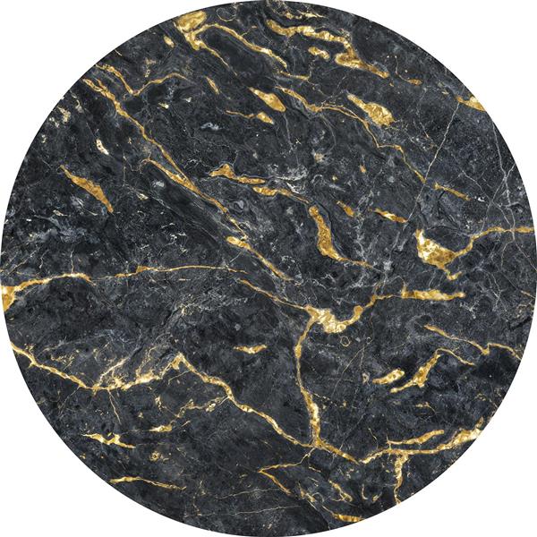 طرح سنگ مرمریت سیاه با گره‌های طلایی براق ویژه استفاده در پوستر دیواری پشت میز کانتر و فضاهای اداری لوکس
