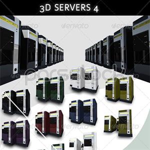 سرور های سه بعدی 3D - مجموعه 4 - 7 رنگ