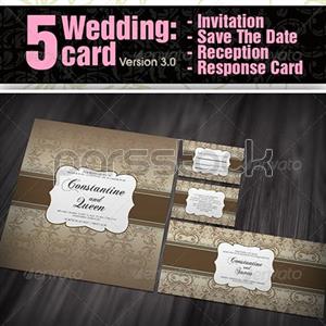 5 آیتم کارت عروسی نسخه 3.0